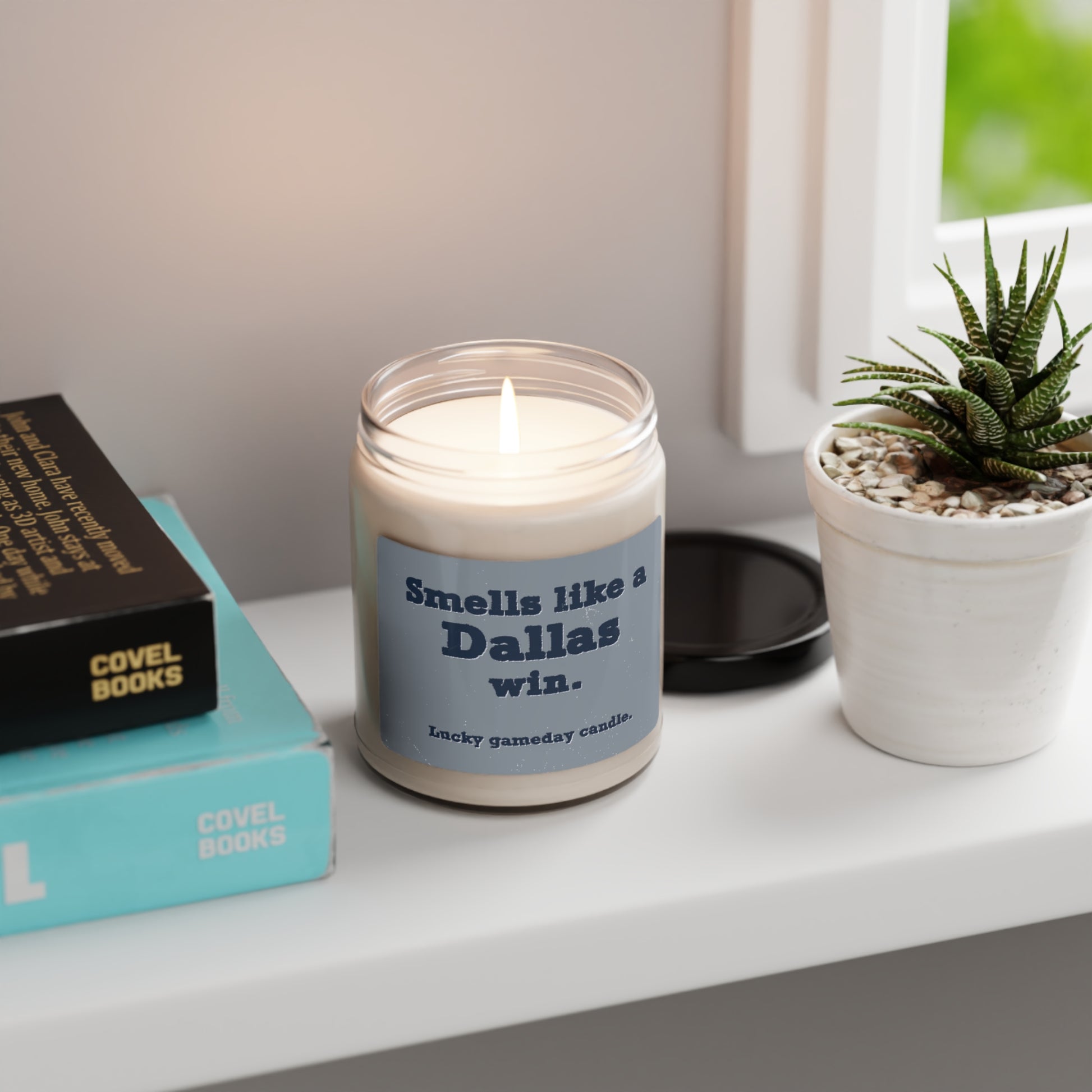 "Smells-Like-a-Dallas-Win" Scented Candle