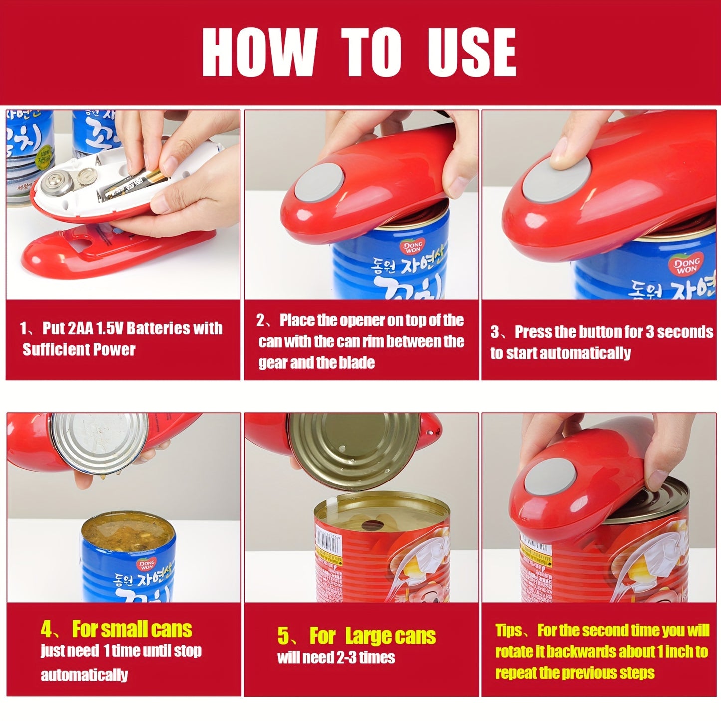 Smooth Edge Can Opener