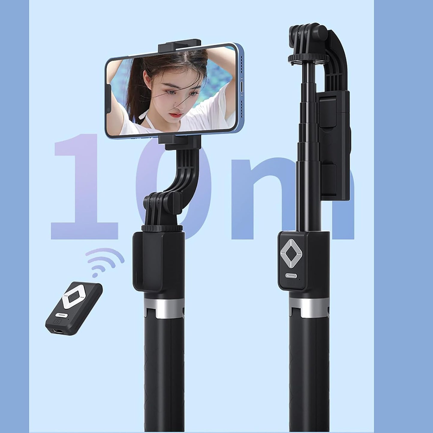 6-in-1 Wireless Selfie Stick Tripod