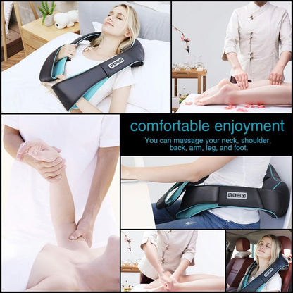 SHIATSU Back, Shoulder & Neck Massager with Heat