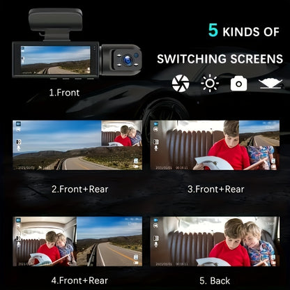 1080P Dual Camera Dash Cam