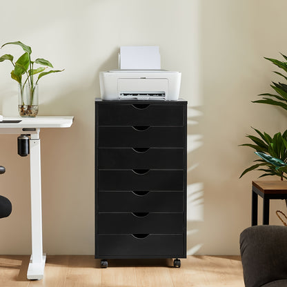 7-Drawer Rolling Storage Chest