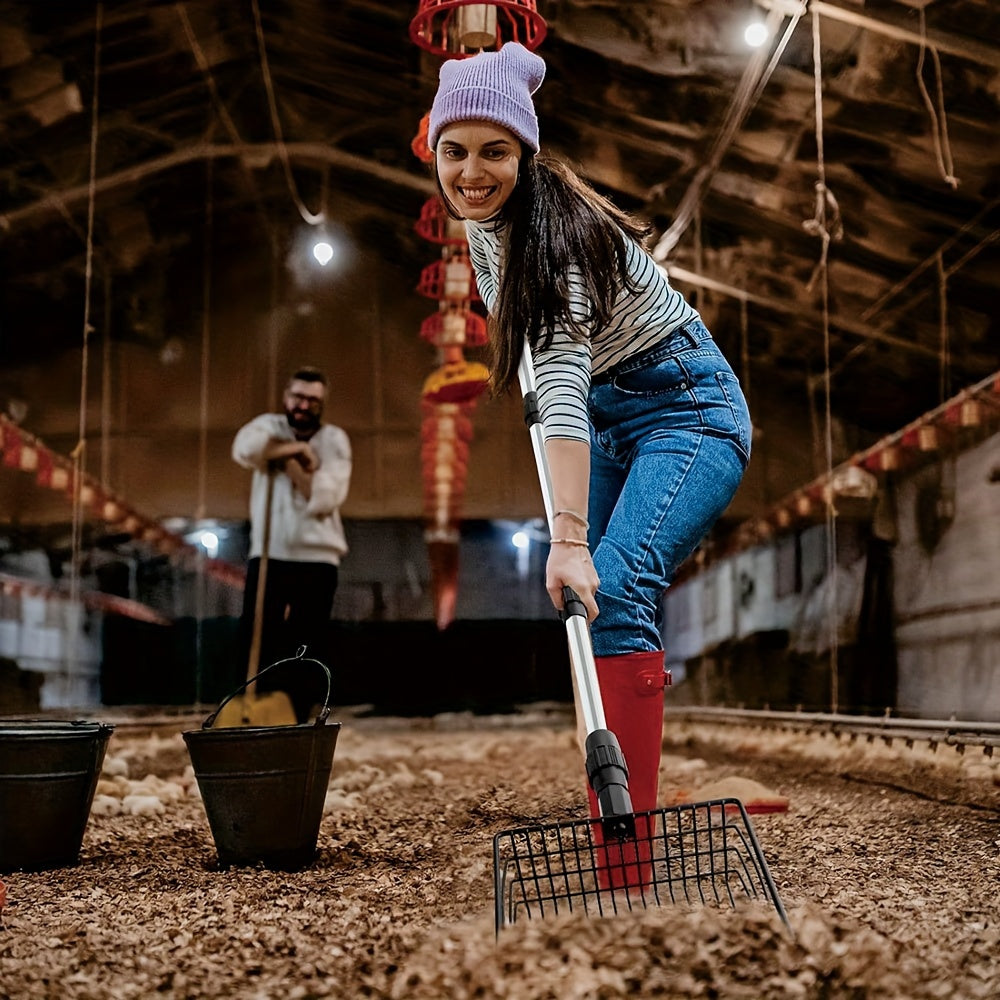 3-in-1 Adjustable Chicken Coop Scooper