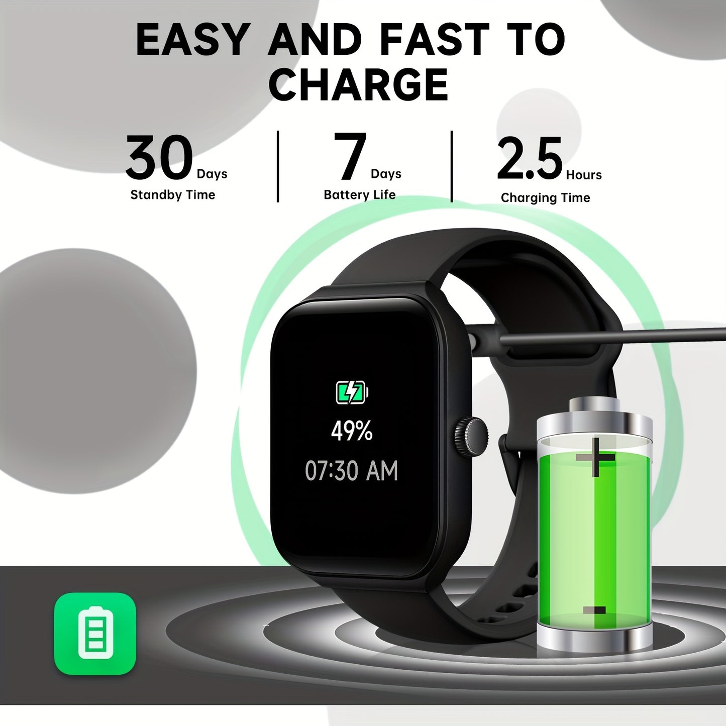 Smartwatch For Android and iPhone