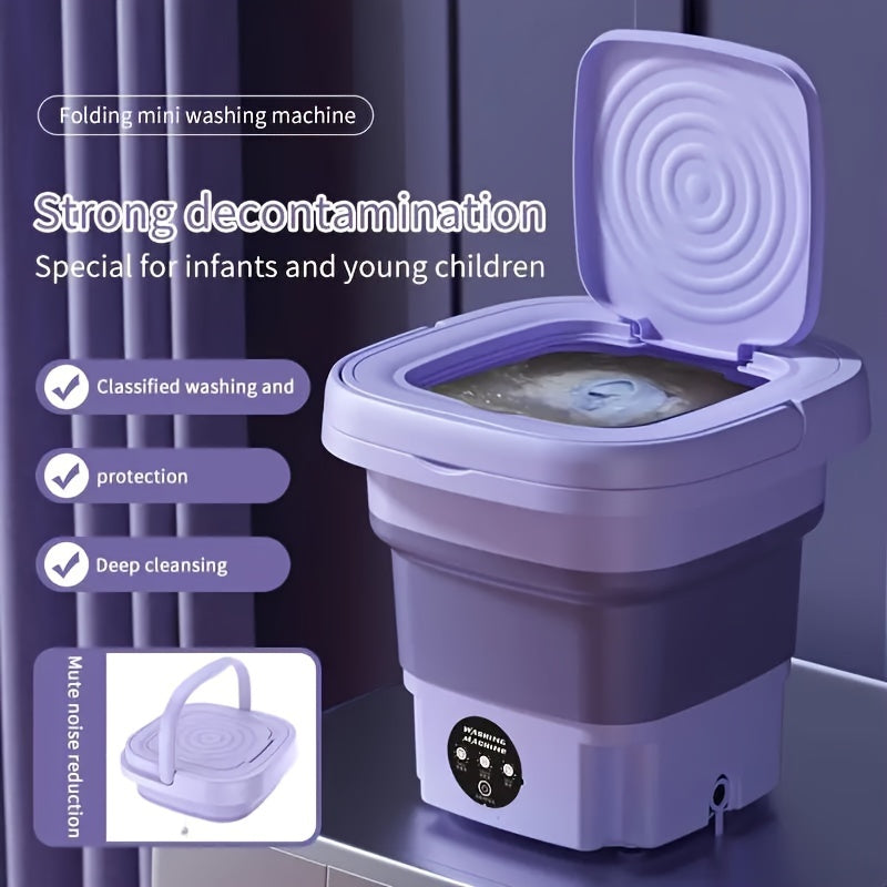 Portable 8L Mini-Washing Machine