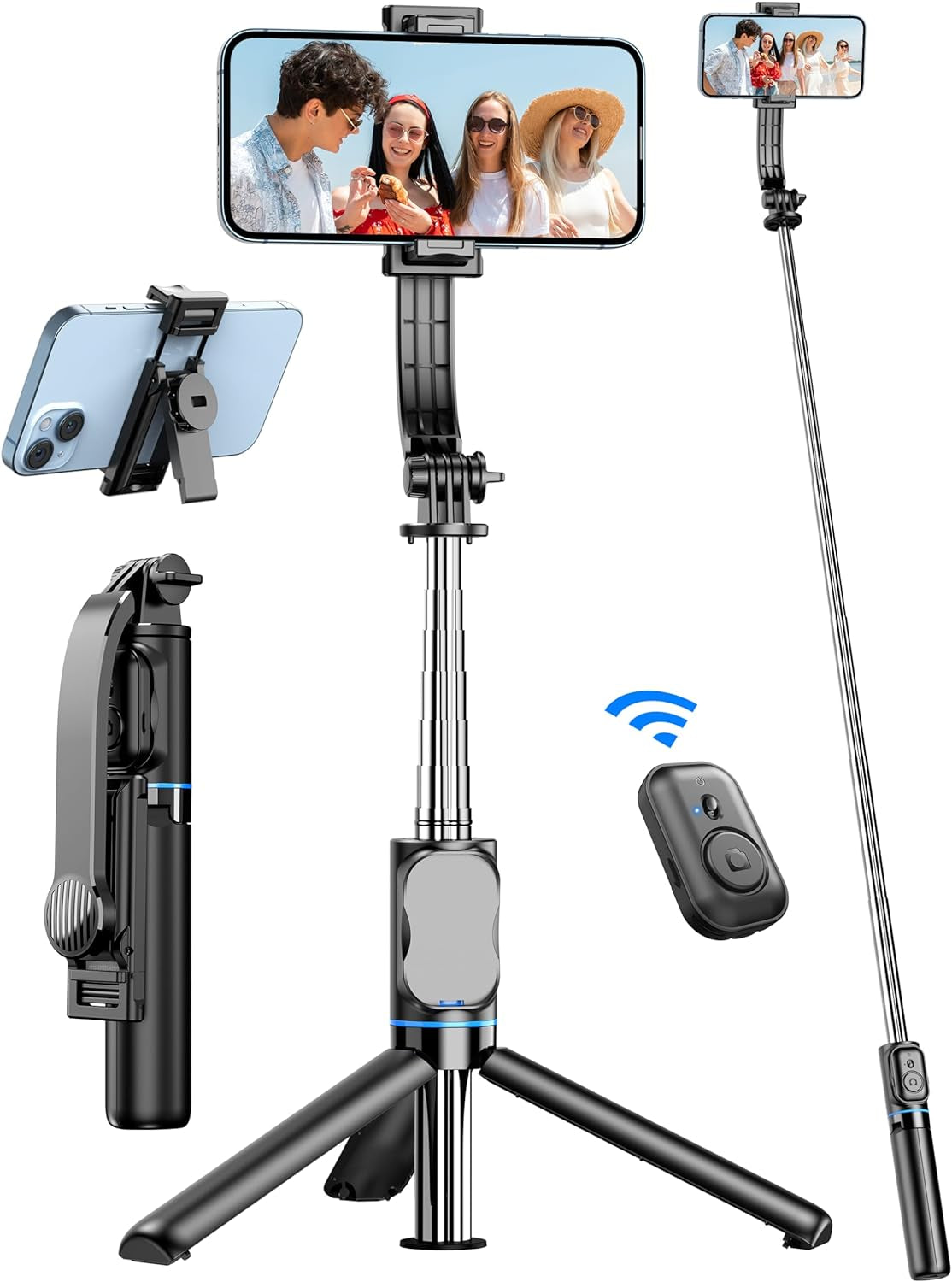 41" Extendable Selfie Stick Tripod