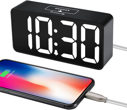 DreamSky Large Display Alarm Clock