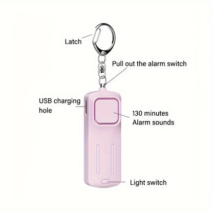 130dB Safety Alarm Keychain