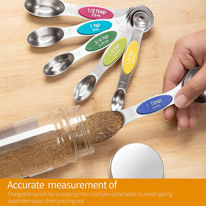 9pc Magnetic Measuring Spoon Set