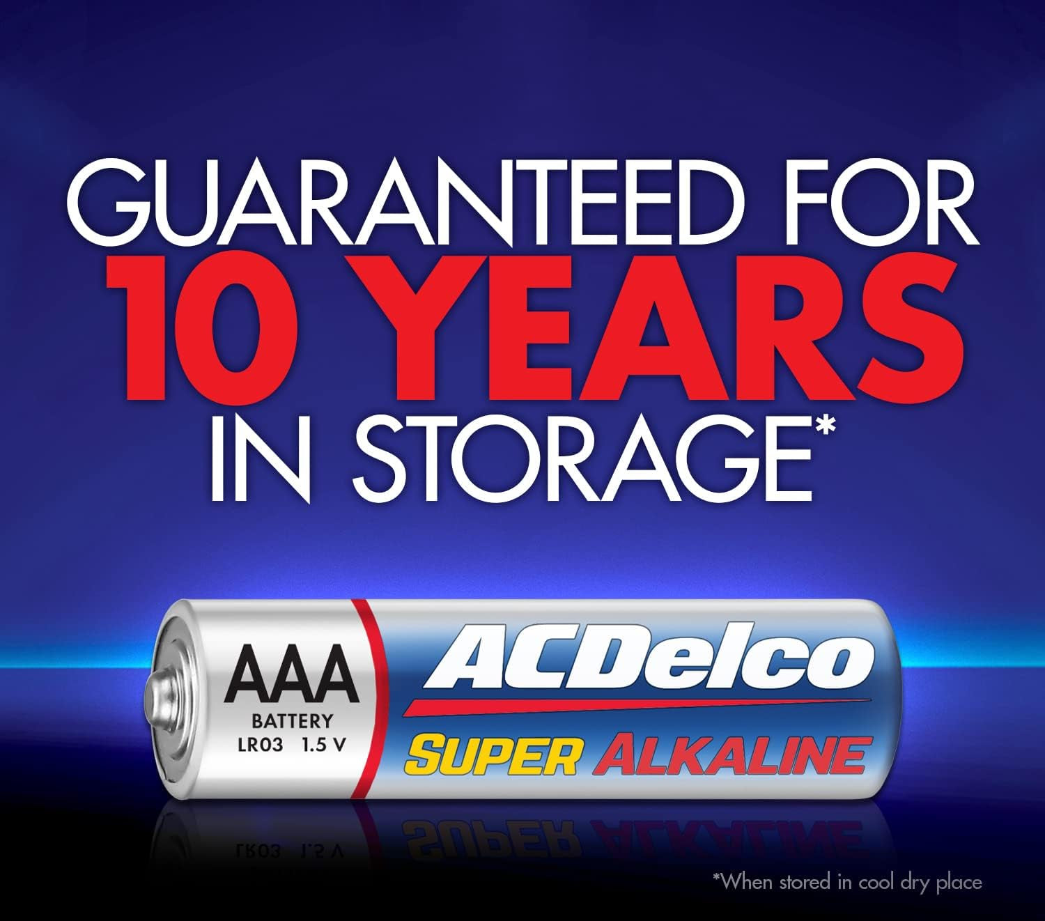 ACDelco 100-Count Pk AAA Batteries