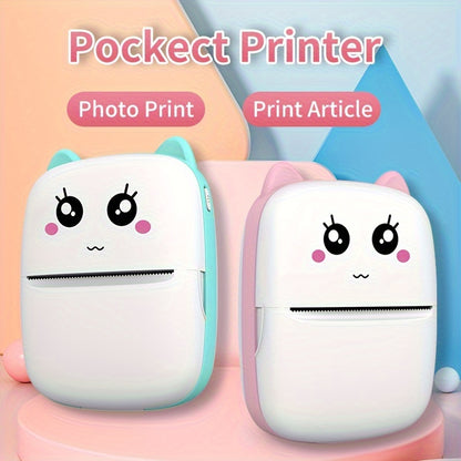 Wireless Mini Printer for iPhone & Android