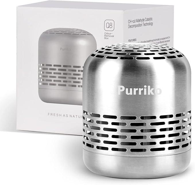 Purriko Stainless Steel Refrigerator Deodorizer