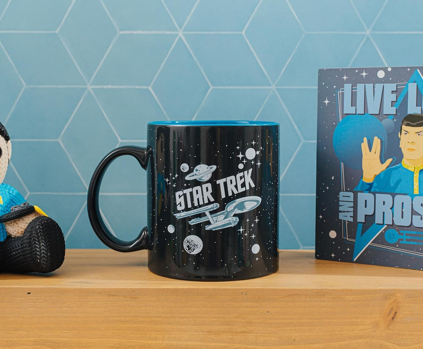 SPOCK Live Long and Prosper Ceramic Mug