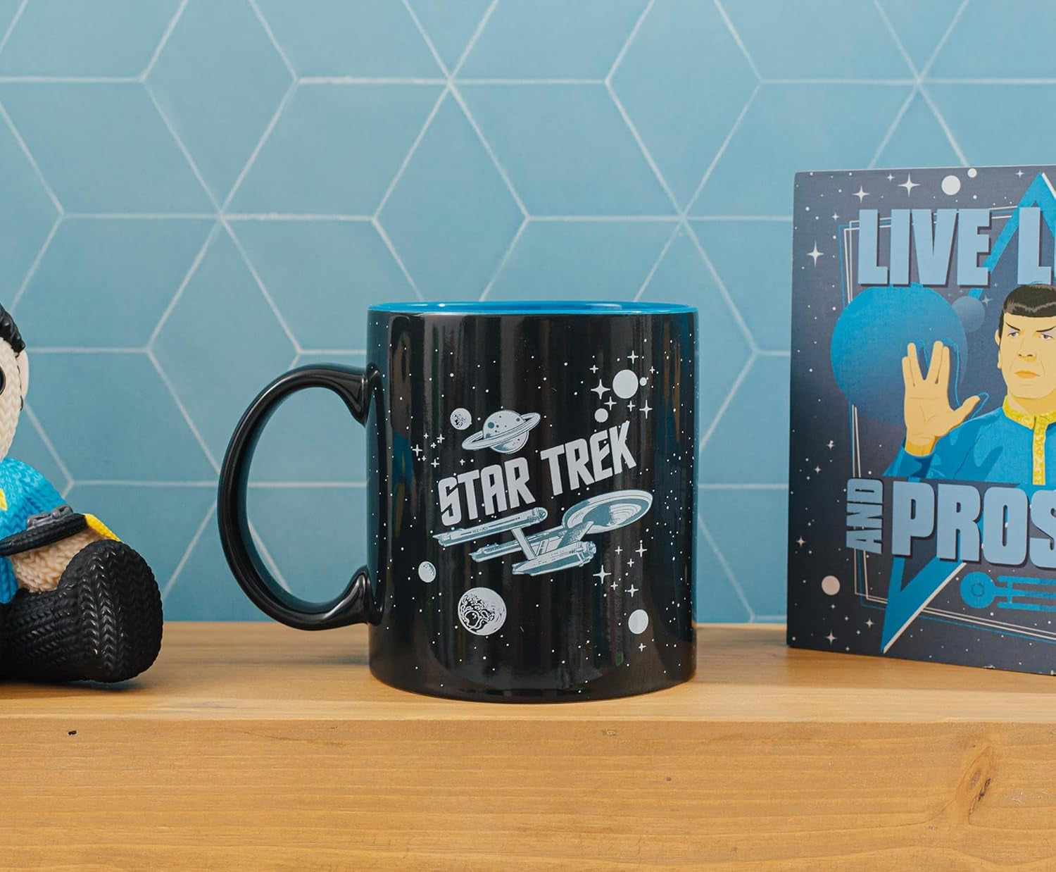 SPOCK Live Long and Prosper Ceramic Mug