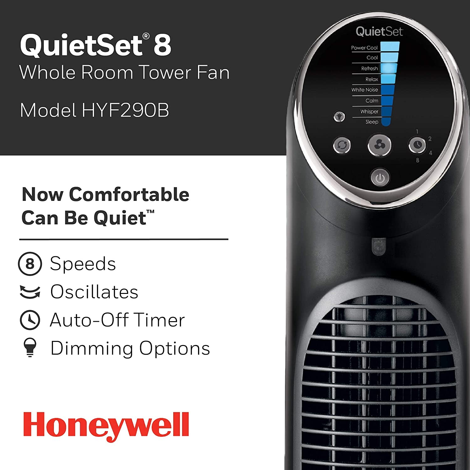 HONEYWELL QuietSet Tower Fan