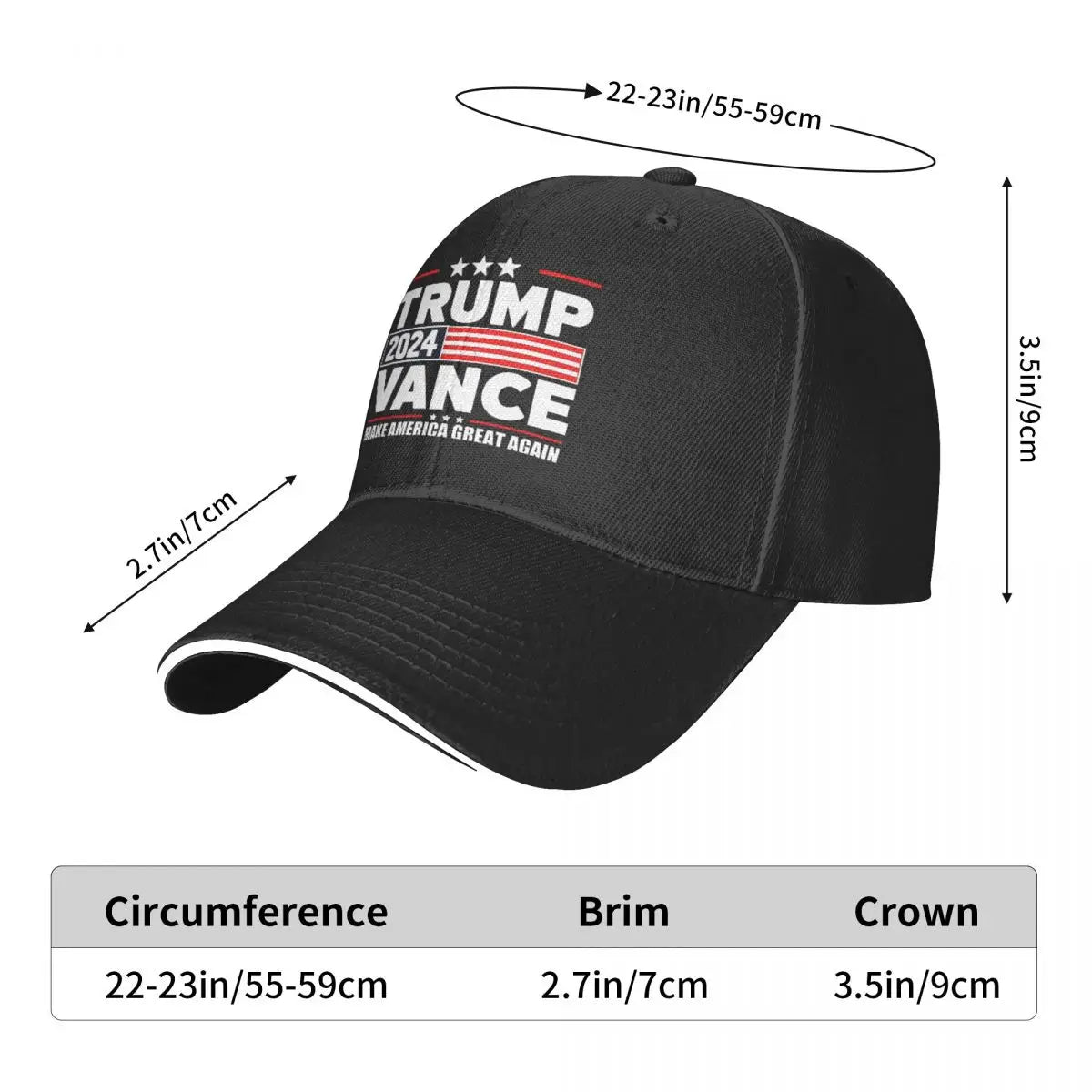 2024 Trump-Vance Campaign Cap