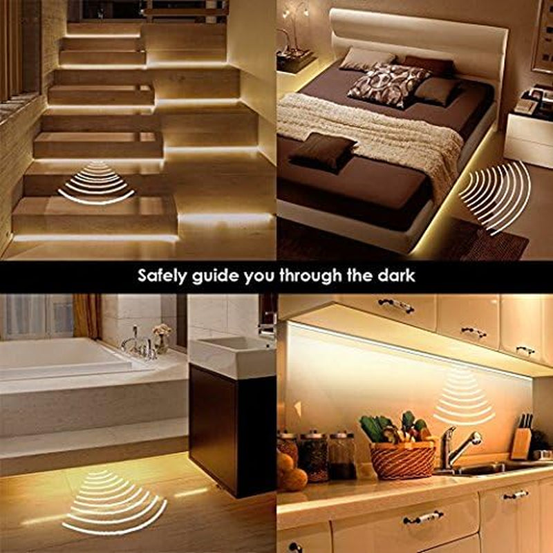 Motion-Activated LED Bed Light