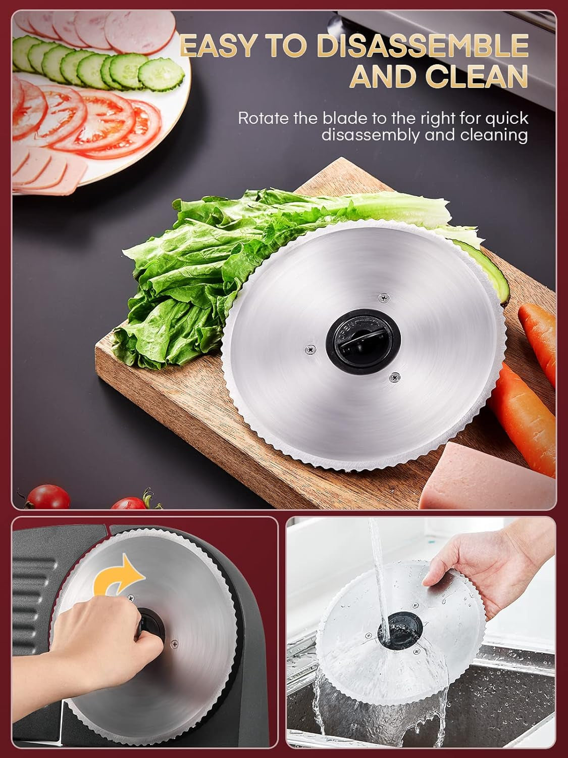 Universal Home Deli Meat Slicer