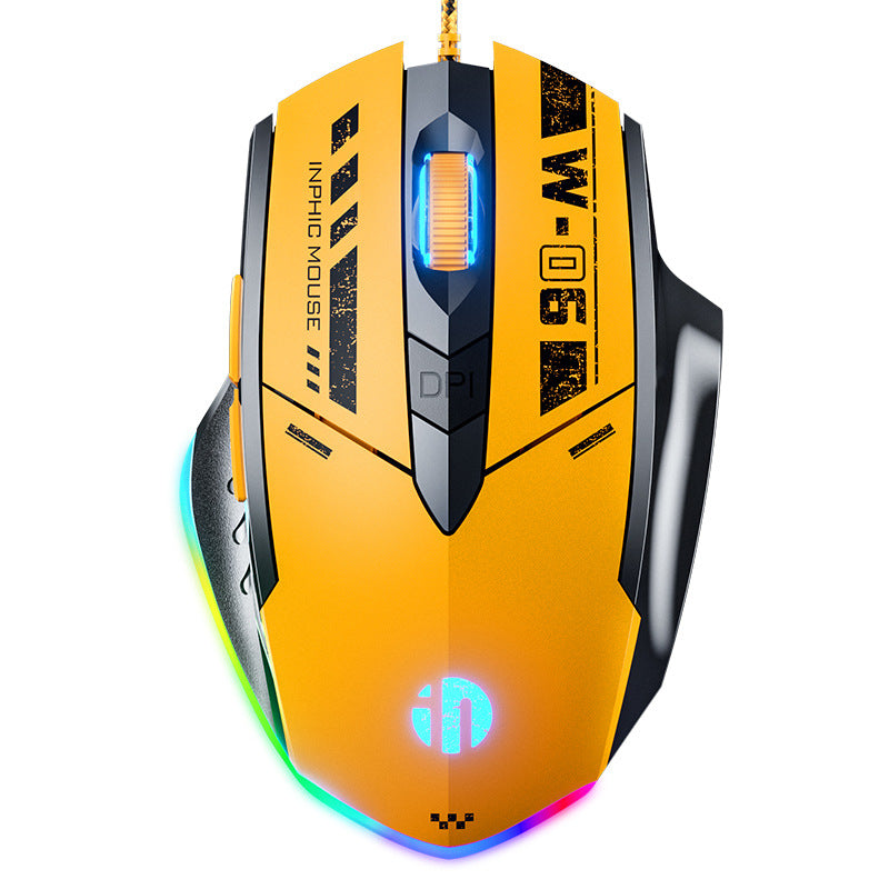 W6 Wired Gaming Mouse