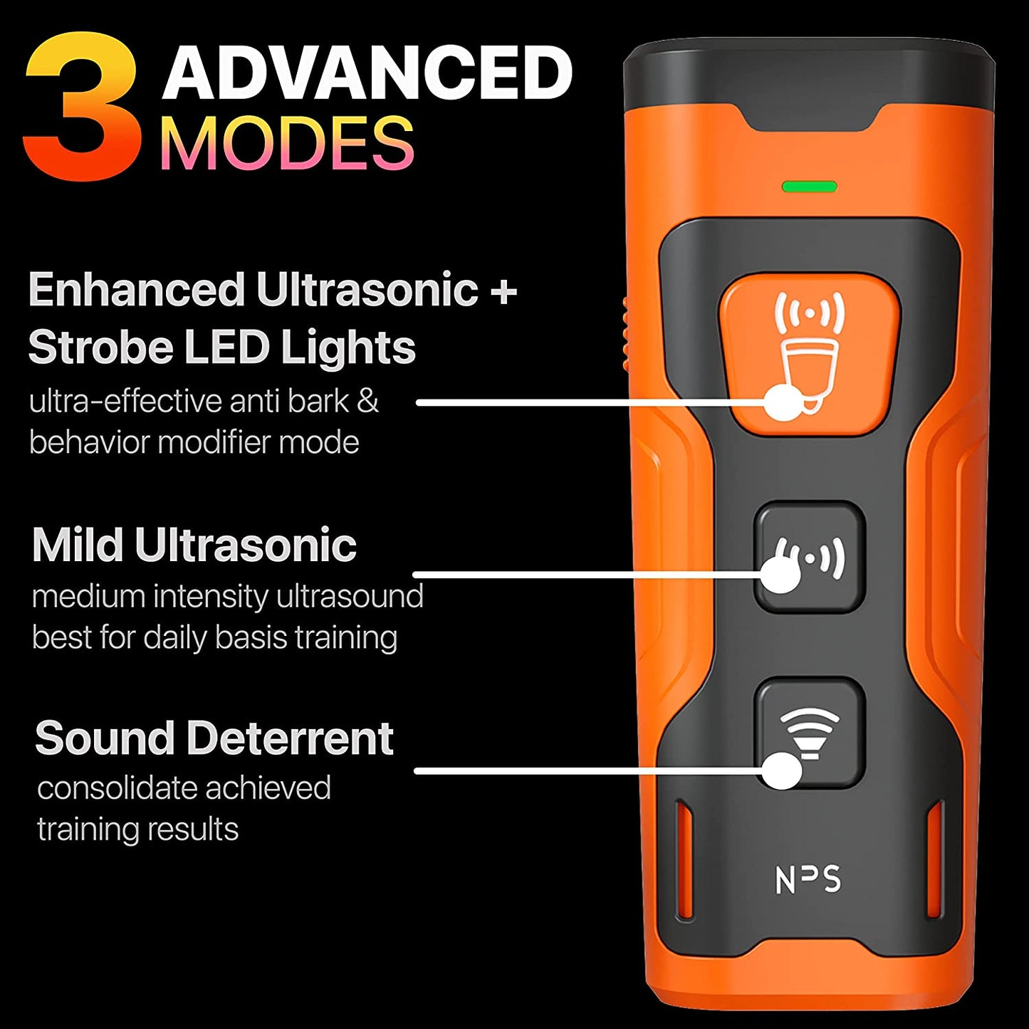 NPS Dog Ultrasonic Bark Control