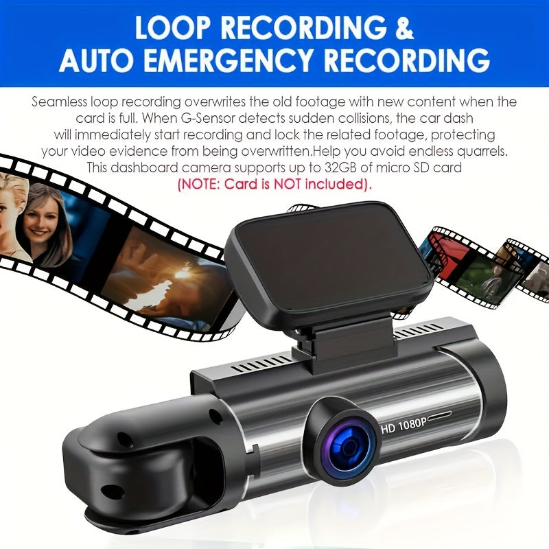 1080P Dual Camera Dash Cam