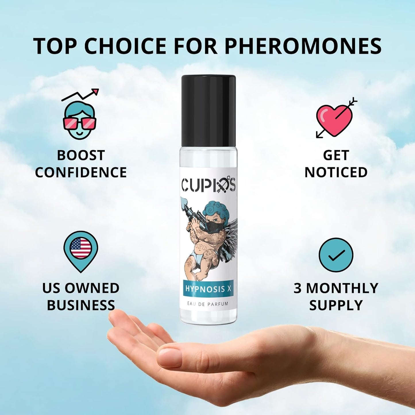 Hypnosis Roll-On for Men - Pheromone Perfume