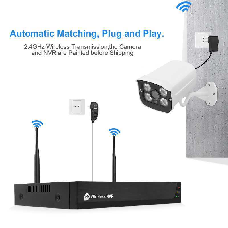 TUYA 8CH 1080P Smart WiFi NVR IP Camera Kit