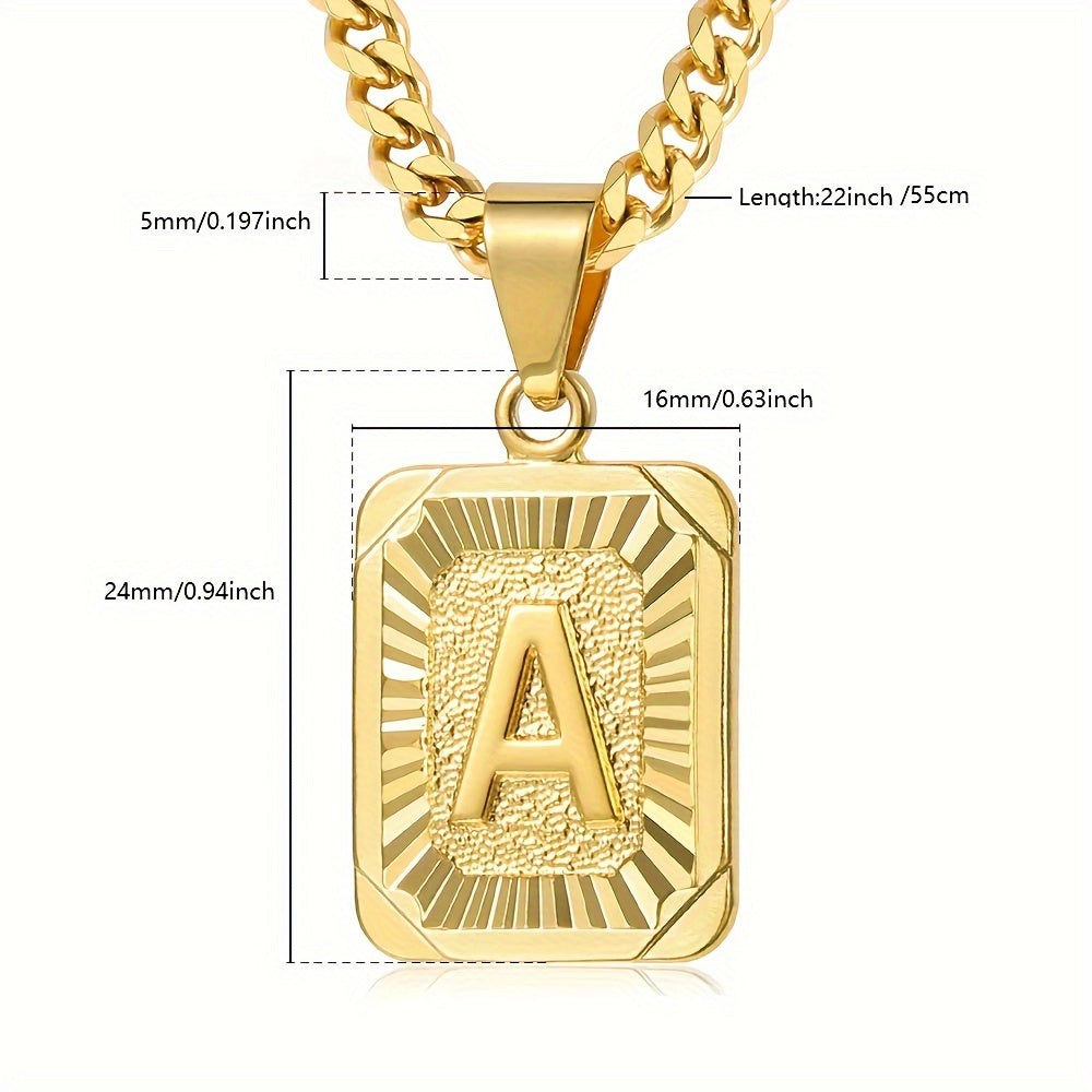 A-Z Pendant Letter Necklace