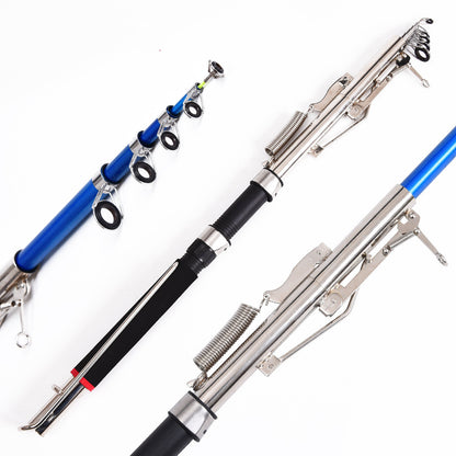 Self-Lifting Fishing Rod with Automatic Casting