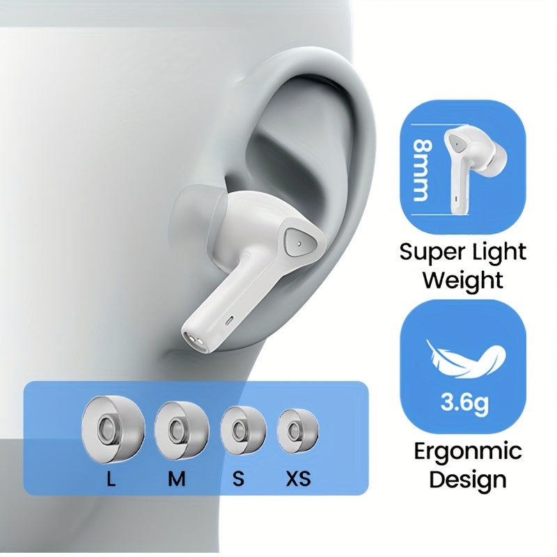 Wireless Earbuds With Smart Touch Screen