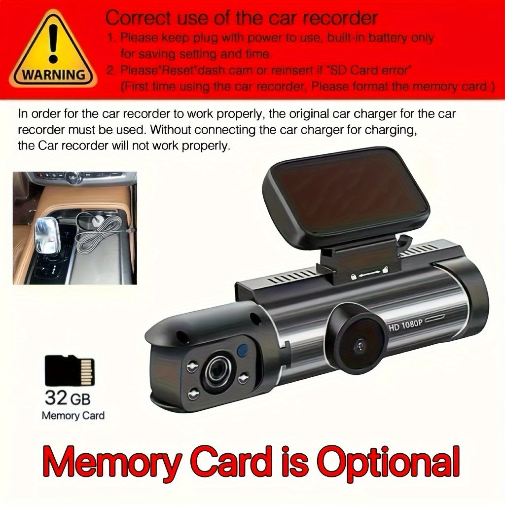 1080P Dual Camera Dash Cam