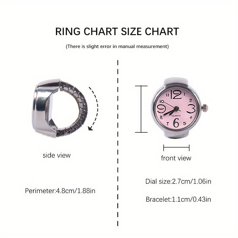 Trendy Finger Ring Watch