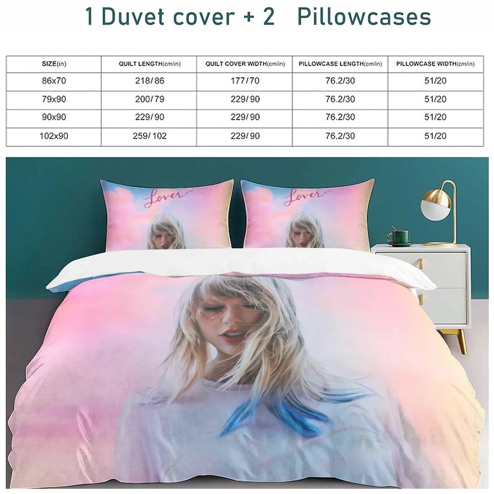 Taylor Swift 3-pc Bedding Set