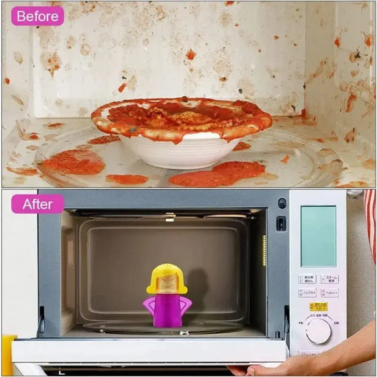 Angry Mama Microwave Oven Steam Cleaner