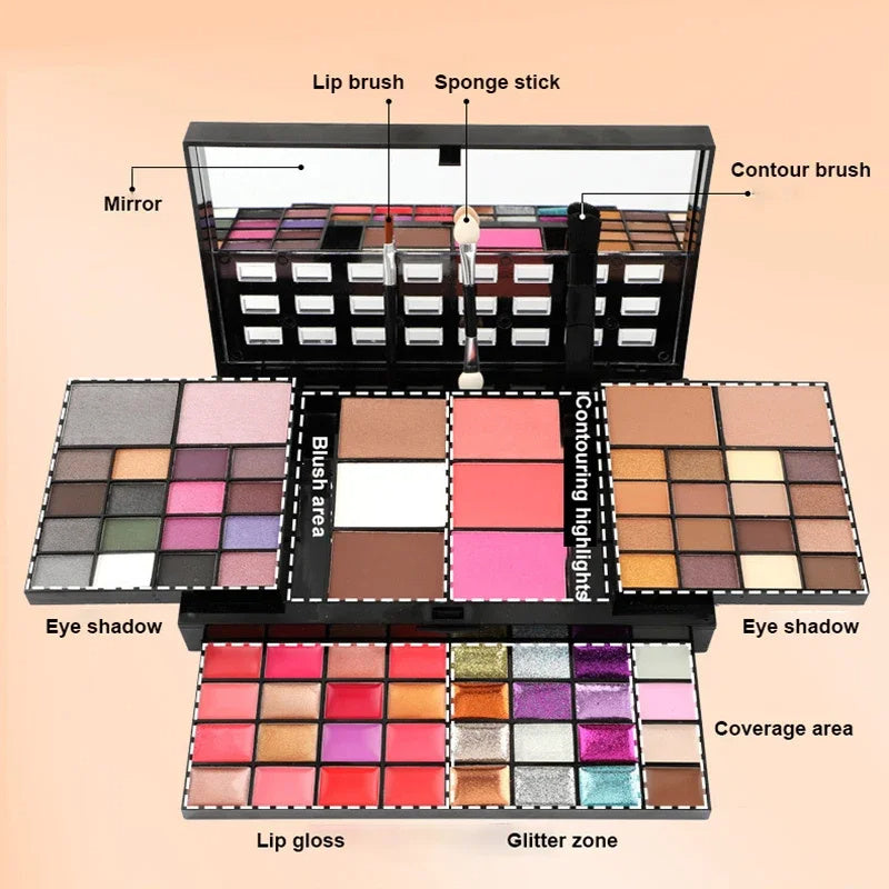 74 Colors Makeup Set