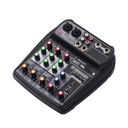 LIXADA AI-4: 4-Channel Portable Mixer with Wireless Connectivity