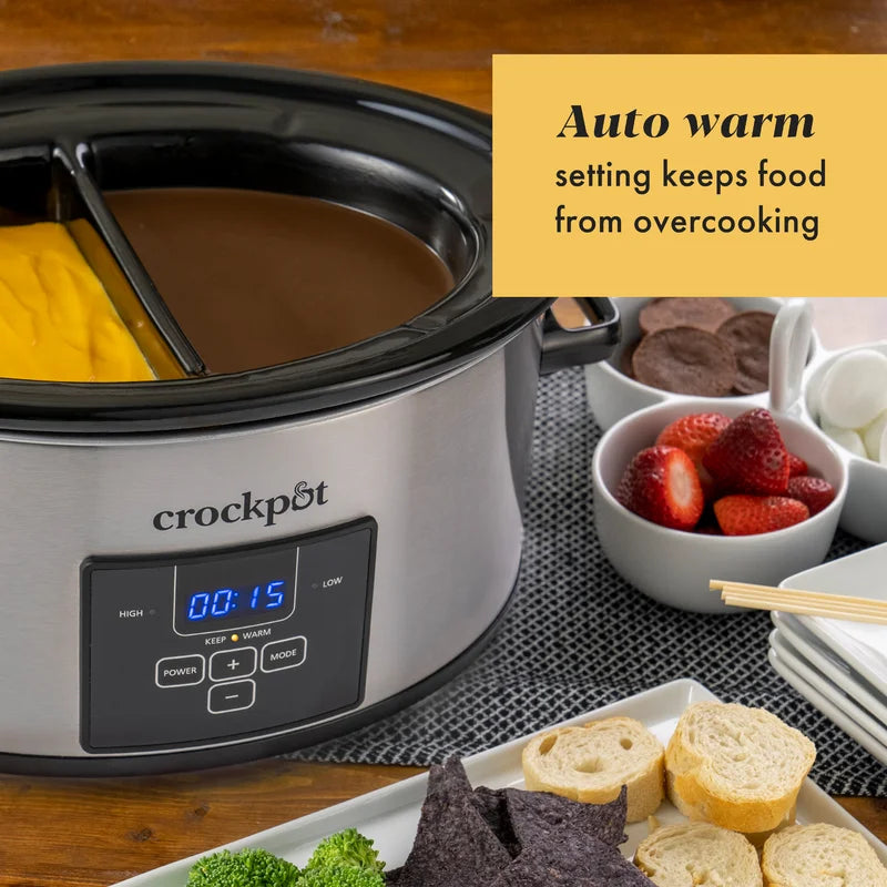 6qt Crockpot Slow Cooker