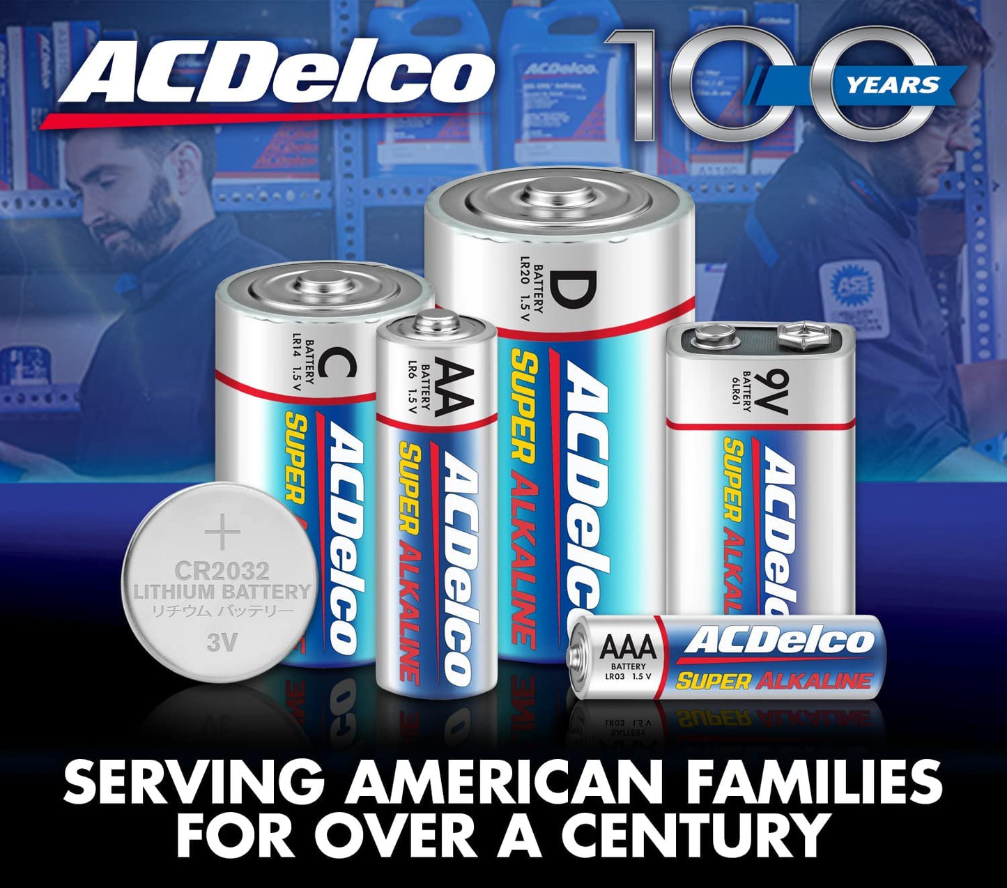 ACDelco 100-Count Pk AAA Batteries