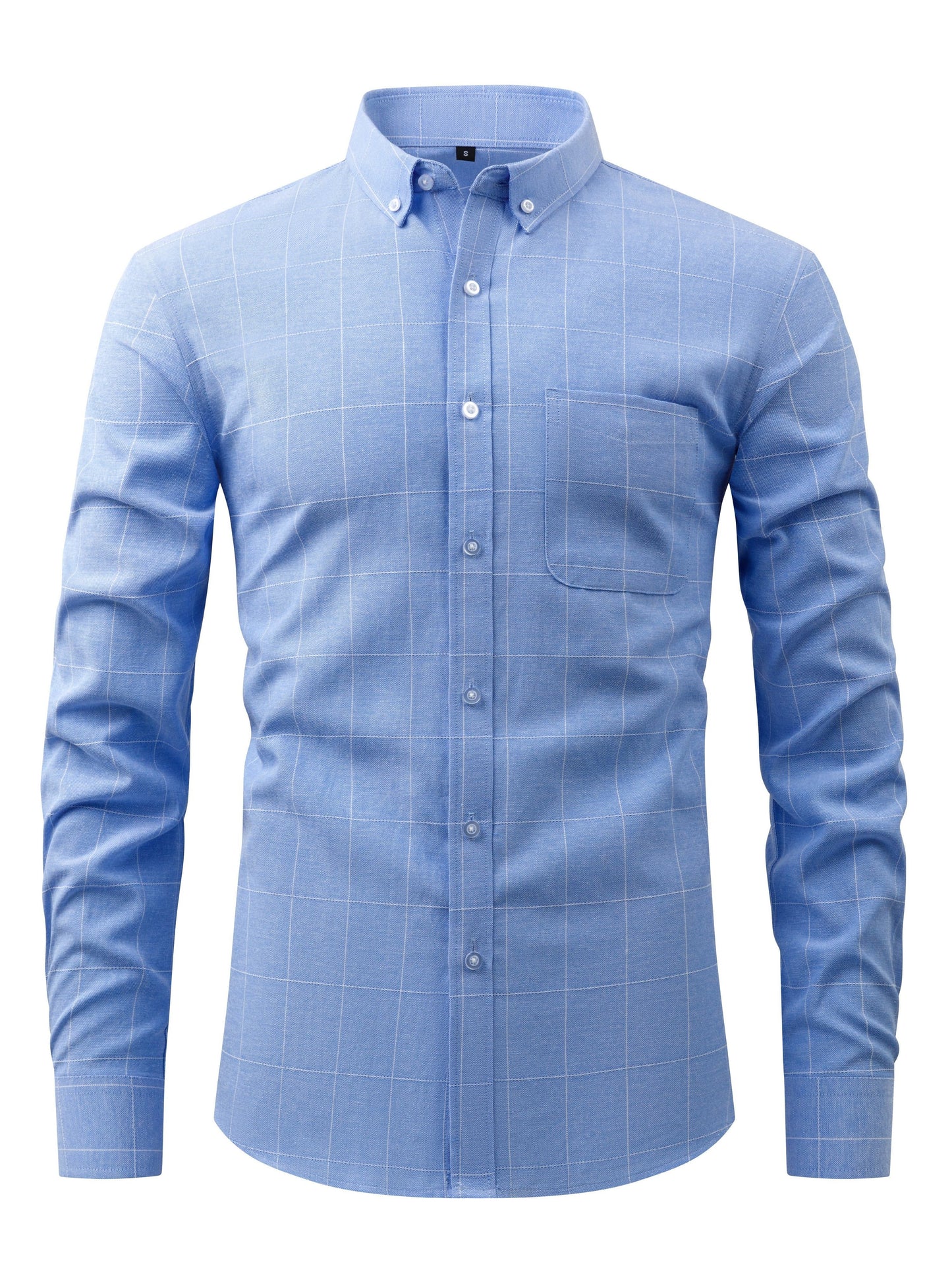 Men's "Dress-to-Impress" Checkered Shirt