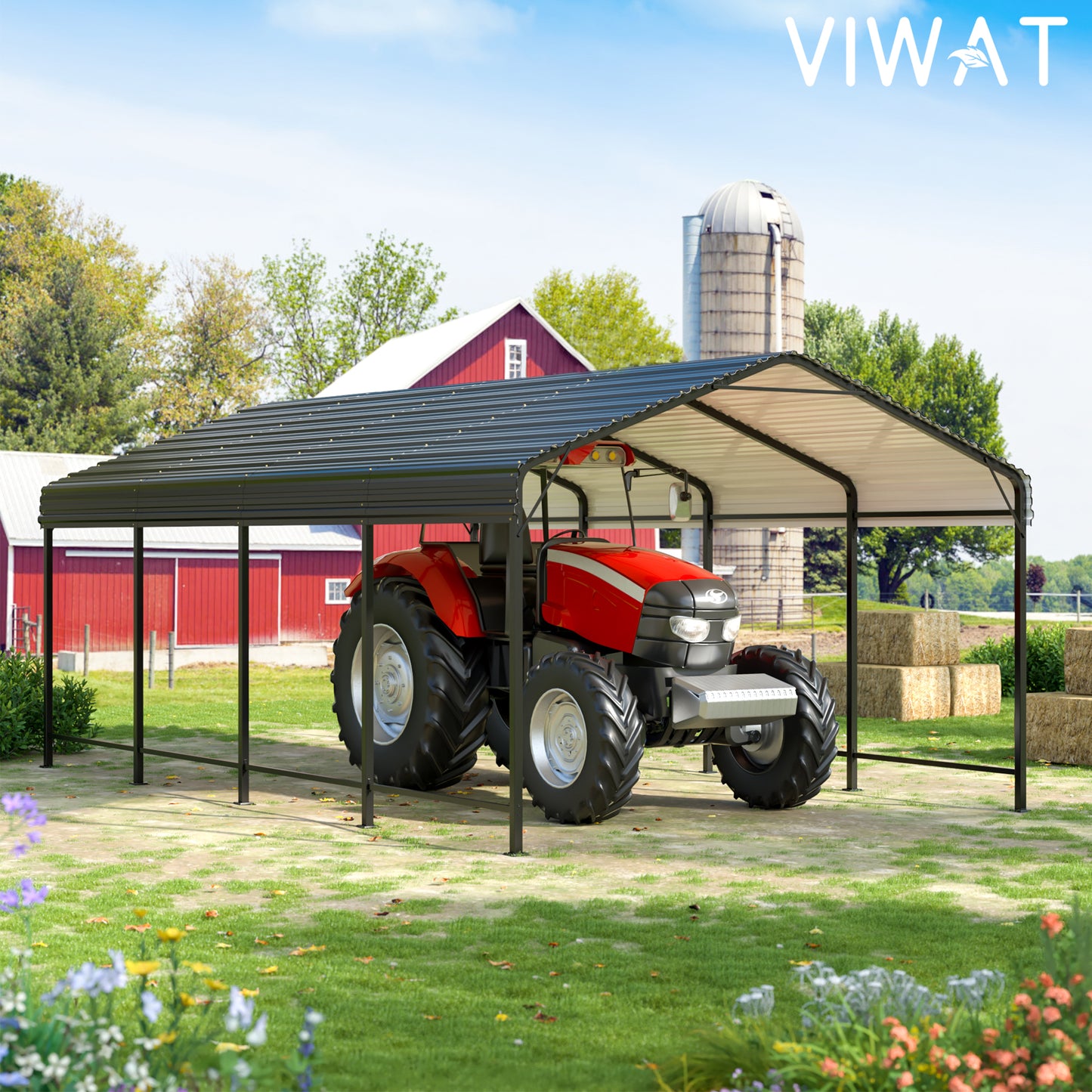 12x20 Metal Carport