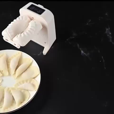 Dumpling Maker Machine with Spoon and Brush