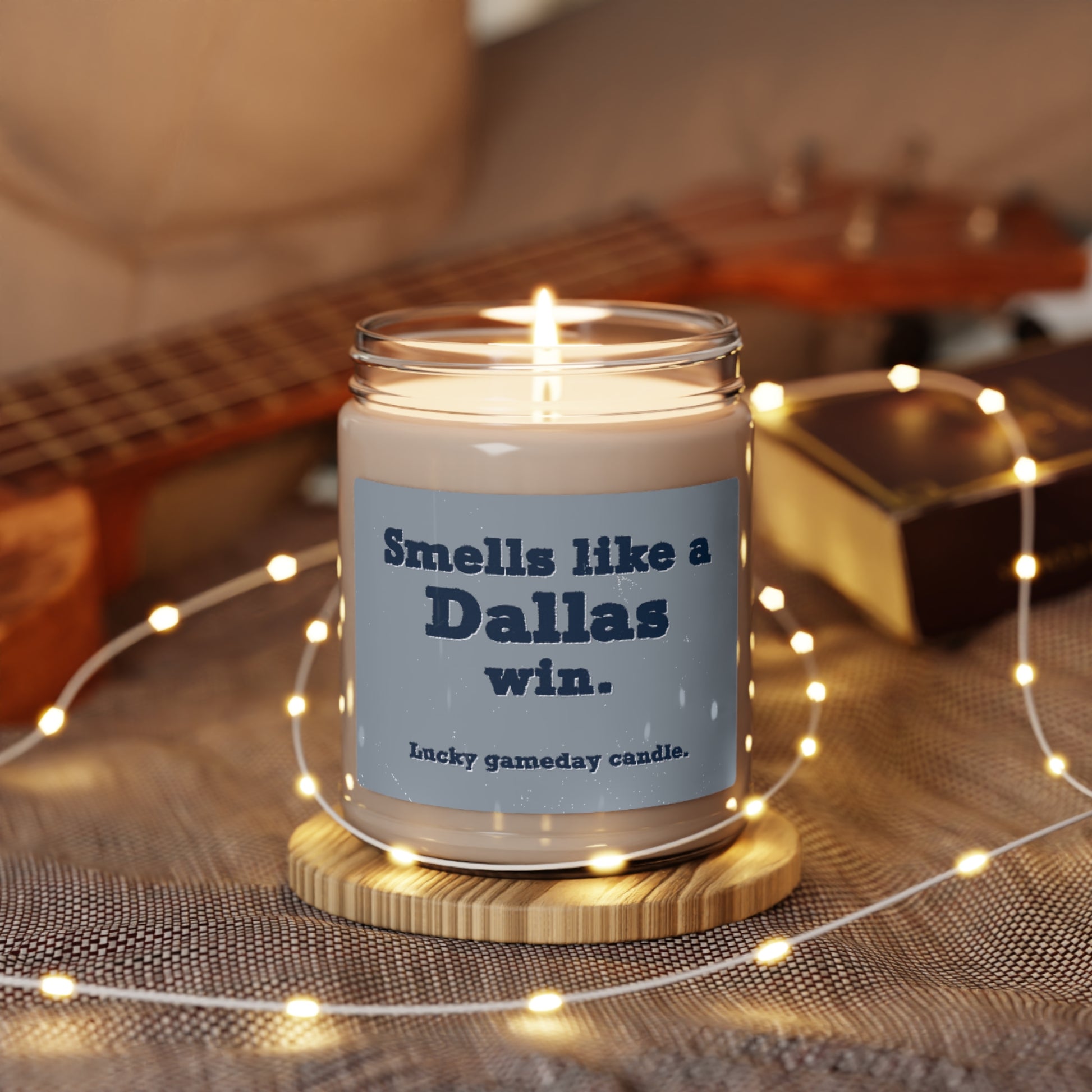 "Smells-Like-a-Dallas-Win" Scented Candle