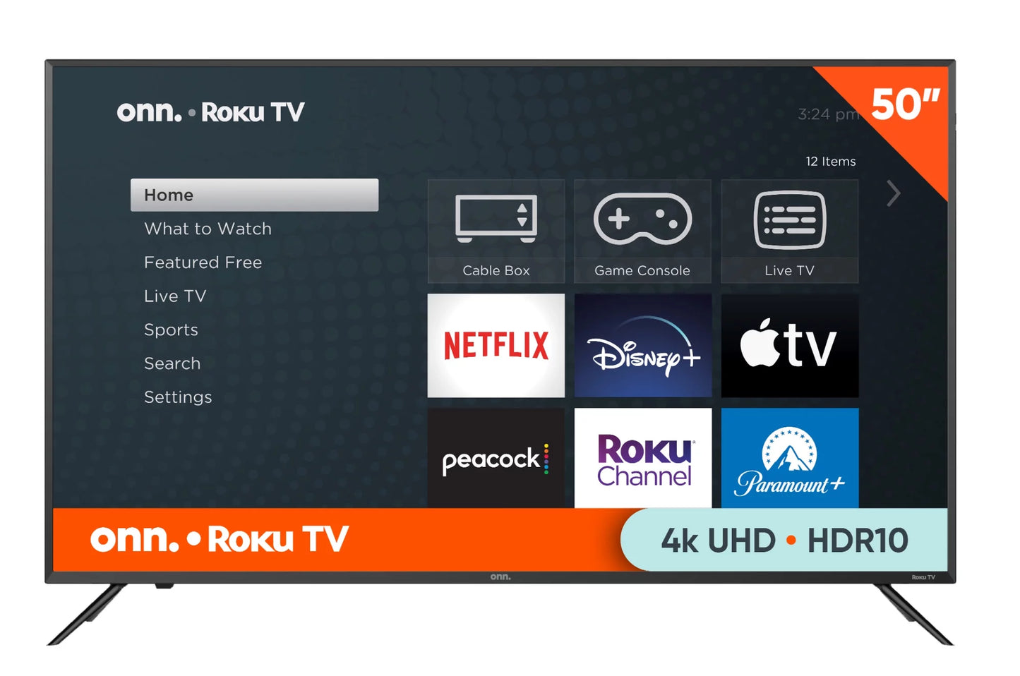 ROKU 50" Smart 4K HDR TV