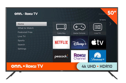 ROKU 50" Smart 4K HDR TV