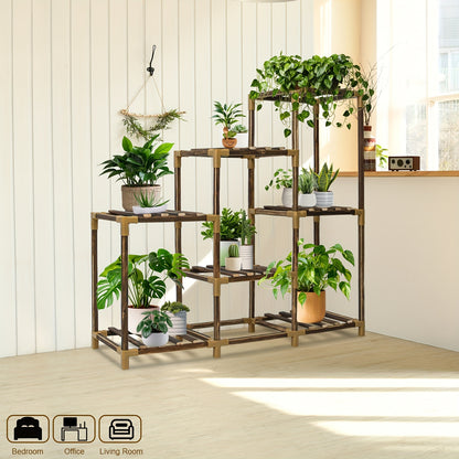 3-Tier Wooden Plant Stand