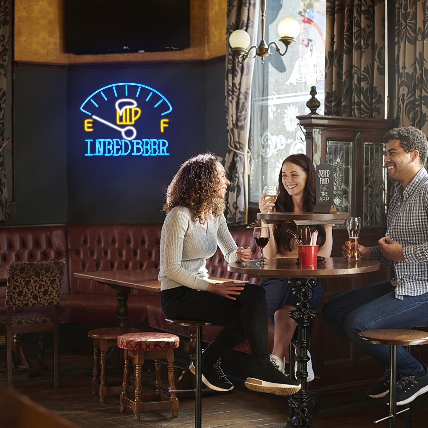 "Beer O'Clock" Neon Light