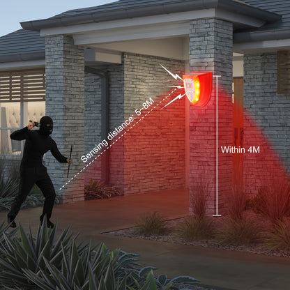 Solar-Powered Outdoor Security Alarm