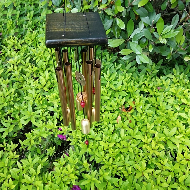 Golden Antique Copper Bell Wind Chimes