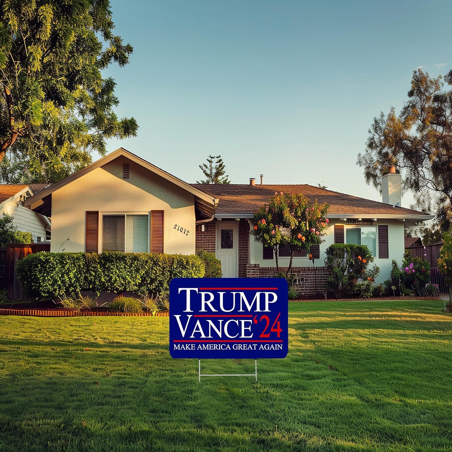 Trump/JD Vance Yard Sign