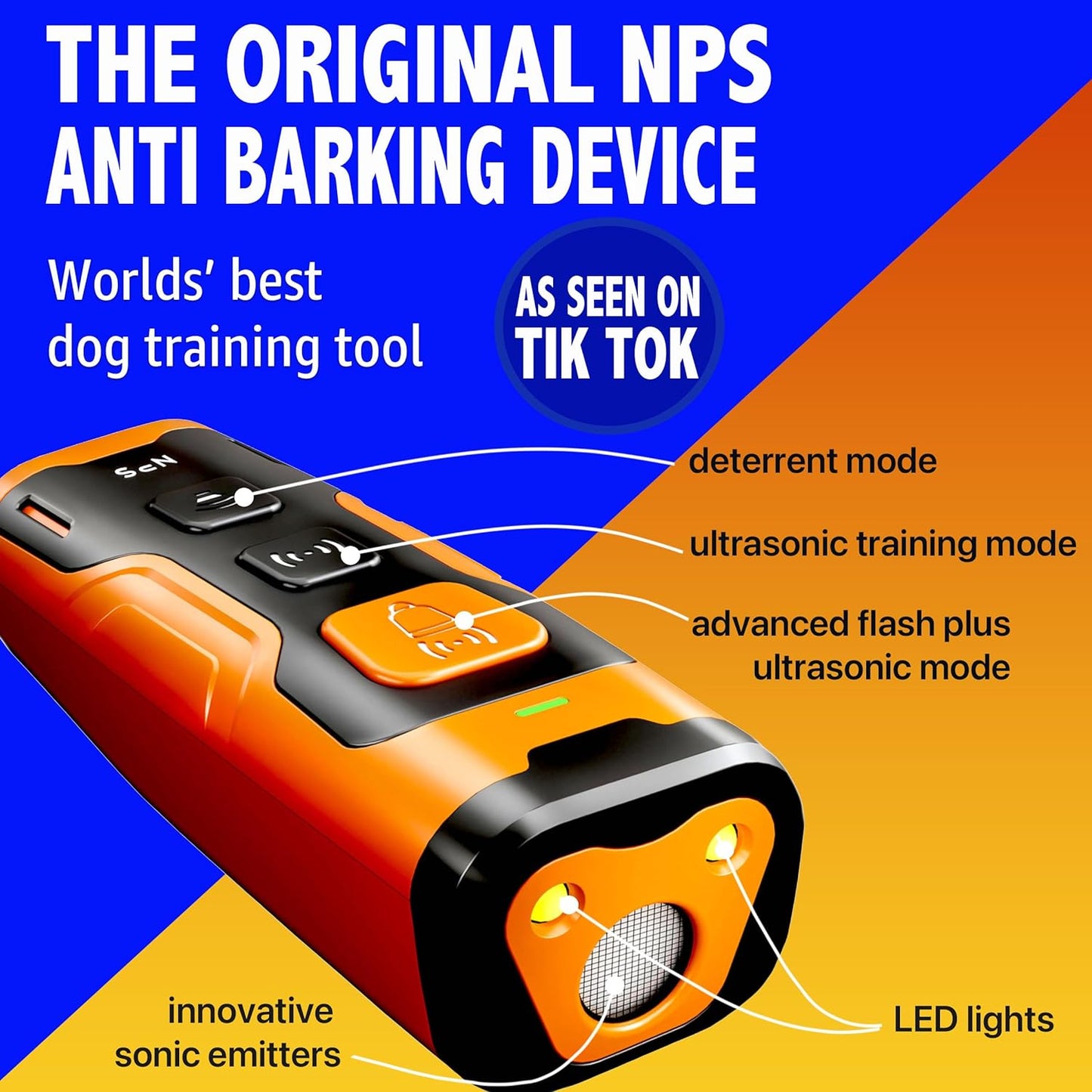 NPS Dog Ultrasonic Bark Control